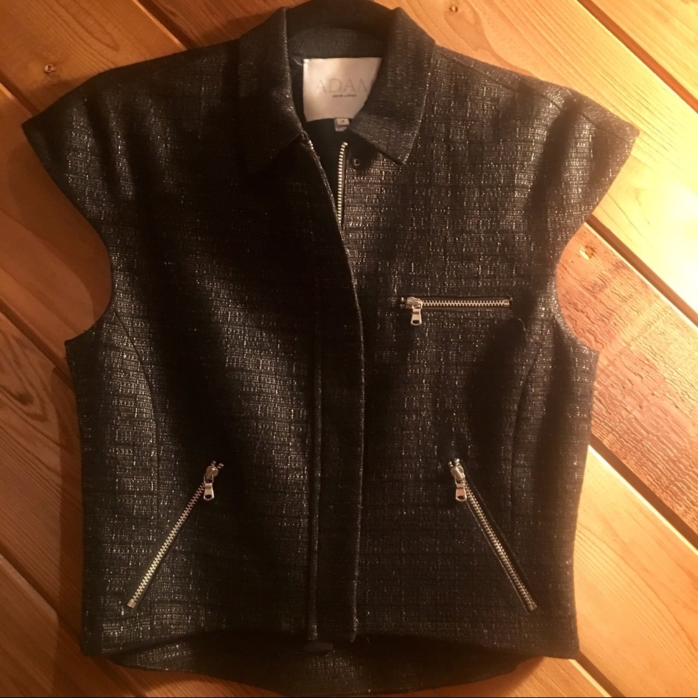 Adam Lippes black vest